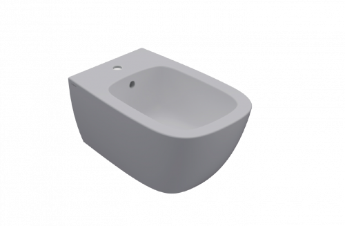 Bidet Genesis | závěsný | 550x360x270 mm | Světle šedá mat