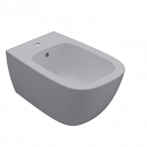 Bidet Genesis | závěsný | 550x360x270 mm | Světle šedá mat