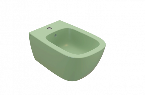 Bidet Genesis | závěsný | 550x360x270 mm | Limetka mat