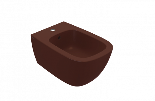 Bidet Genesis | závěsný | 550x360x270 mm | Cihlová mat