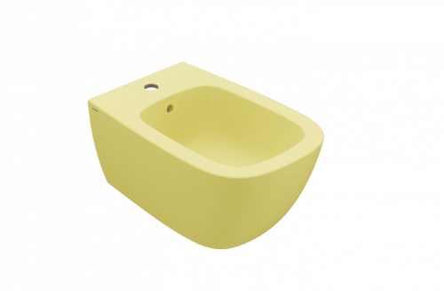 Bidet Genesis | závěsný | 550x360x270 mm | Hořčicově žlutá mat