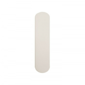 Obklad Grace-Wow O White | bílá | 75x300 mm | lesk