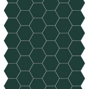 Dlažba Hexa Green Echo | zelená | 160x140 mm | mat