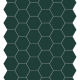 Dlažba HEXA Green Echo | 160x140 | mat