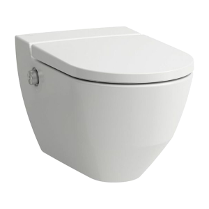 WC sedátko Cleanet Navia + klozet závěsný | 580 x 370 | rimless | bílá LCC