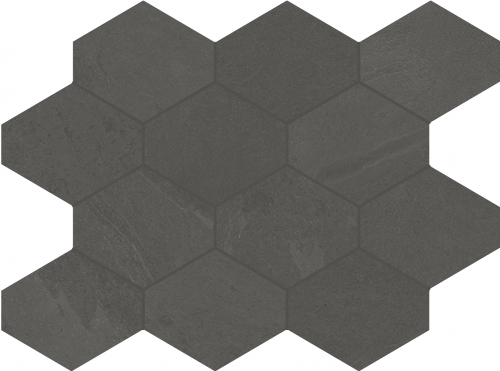 Hexagon Brazilian Slate Pencil Grey | 250x340 | mat