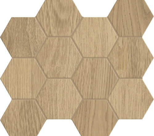 Dlažba Linfa Hexagon Quercia | 300x340 | mat