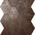 Dlažba Oxid Hexagon Lava | 250x340  | mat