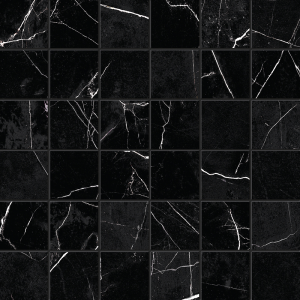 Mozaika Muse Nero Marquina | 300x300 | mat