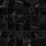 Mozaika Muse Nero Marquina | černá | 300x300 mm | mat