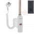 Topná tyč | Home Plus O-profil s dálkovým ovladačem | bílá | 300W | s připojovacím kabelem se zástrčkou