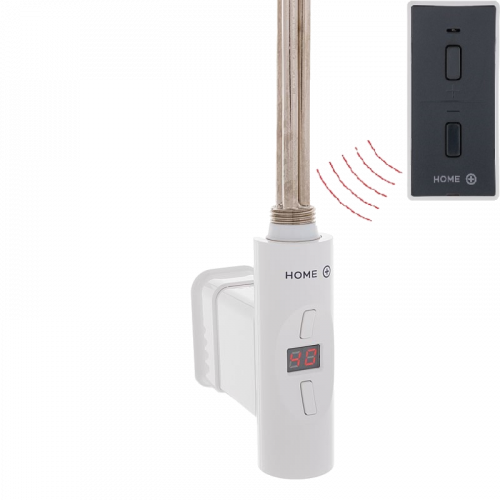 Topná tyč | Home Plus O-profil s dálkovým ovladačem | bílá | 600W | bez připojovacího kabelu