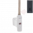 Topná tyč | Home Plus O-profil s dálkovým ovladačem | bílá | 300W | bez připojovacího kabelu