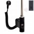 Topná tyč | Home Plus O-profil s dálkovým ovladačem | černá | 1200W | s připojovacím kabelem se zástrčkou
