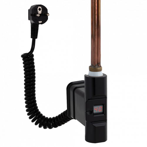Topná tyč | Home Plus Eco Basic | černá  | 900W | s připojovacím kabelem se zástrčkou