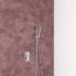 Sprchový set INFINITY pákový podomítkový s vestavnou nerezovou hlavicí 330x480mm a ruční sprškou | chrom lesk