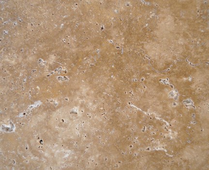 Přírodní kámen Travertin Tumbled Walnut | nevyplněný | oblé hrany | 610x405x12 | mat