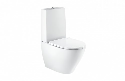 WC Sanlife | mísa | 380 x 655 | stojící | odpad do zdi