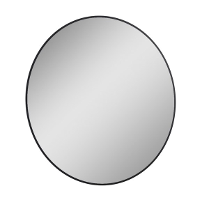 Koupelnové LED zrcadlo | Sand Round | Ø 1000 | černá