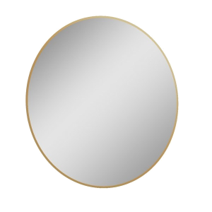 Koupelnové LED zrcadlo | Sand Round | Ø 1000 | zlatá