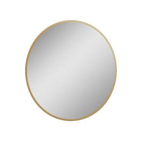 Koupelnové LED zrcadlo | Sand Round | Ø 600 | zlatá