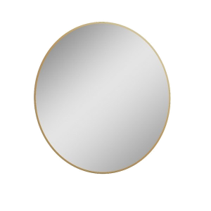 Koupelnové LED zrcadlo | Sand Round | Ø 800 | zlatá