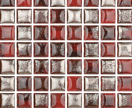 Mozaika Luxor Ruby | červená | 316 x 316 mm | lesk
