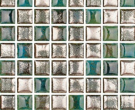 Mozaika Luxor Emerald | zelená | 316 x 316 mm | lesk
