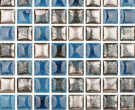 Mozaika Luxor Turquoise | modrá | 316 x 316 mm | lesk