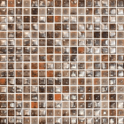 Mozaika Luxor Brown & Orange | 316 x 316 mm | lesk