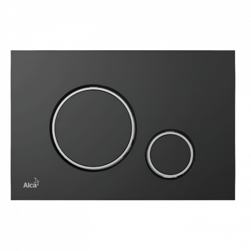 Ovládání WC modulu Alca M778 - černá-mat/chrom-lesk