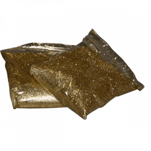 Barevné kovové glittery | MAPEGLITTER | zlatá