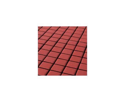 Mozaika Matt Red | 18x18mm | mat