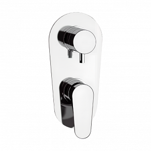 Podomítkový modul pěticestný | pákový | bílá mat | CLASS LINE