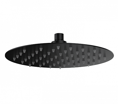 Sprchová hlavice SoffiSlim RD | závěsná | Ø 400 mm | kruhová | černá mat