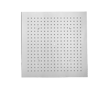 Vestavná sprchová hlavice GEN s mlhou | 430 x 430 mm | čtvercová | 4 mlhové trysky + déšť