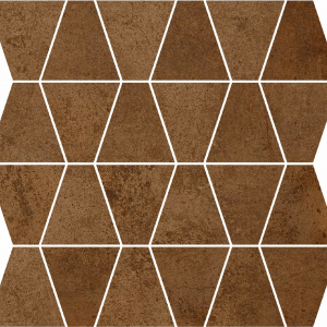 Mozaika METALLIC Prism Corten | 350x350 | mat