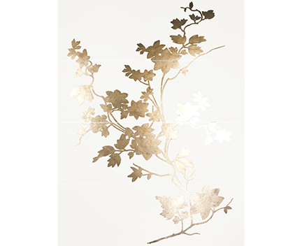 Obklad ConCreta Bianco Flower | 325x977 | mat