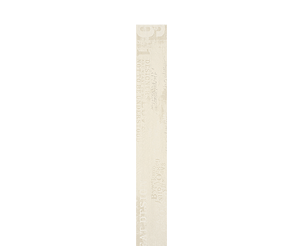 Dlažba TreverkSign White Deco | 150x1200 | mat