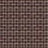Skleněná Mozaika ATON - tmavě hnědá | 20x20x4 mm | žíhaná
