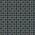 Skleněná Mozaika ATON - tmavě zelená | 20x20x4 mm | žíhaná