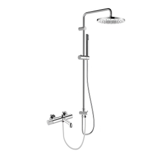 Sprchový set | nástěnný | chrom | HAMNES