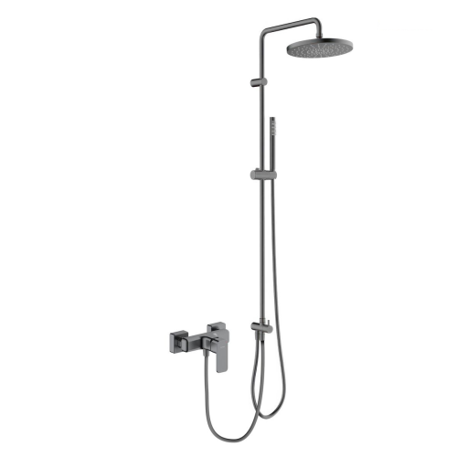 Sprchový set | nástěnný | grafit | HADSEL