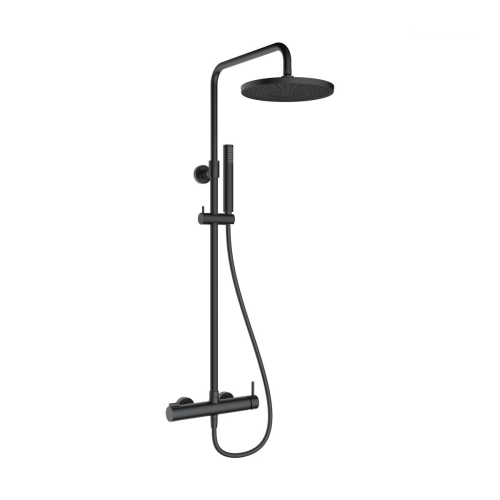 Sprchový set | nástěnný | černá mat | MOLLE