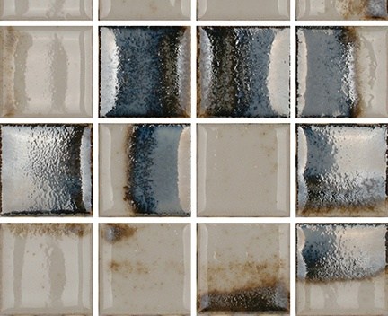 Mozaika Oxide Pearl&Silver | hnědá | 316 x 316 mm | lesk