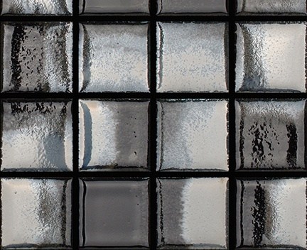 Mozaika Oxide 99 Black & Silver | 38x38mm | lesk