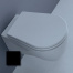 WC sedátko PEARL 360 x 540 | černé | soft close