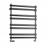 Radiátor Ulysses | 700x838 mm | stříbrná strukturální mat