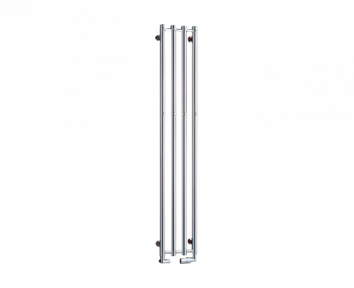 Radiátor Rosendal | 266x1500 mm | stříbrná strukturální mat