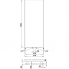 Radiátor Pegasus | 608x1220 mm | bílá strukturální mat